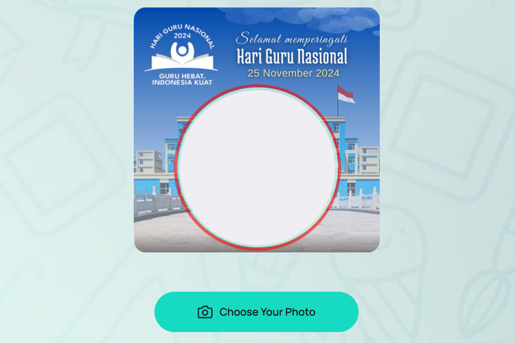Selamat Hari Guru Nasional! Ini 50 Link Twibbon untuk 