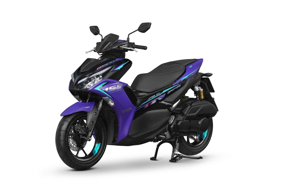 Yamaha Aerox 155 model baru di Thailand