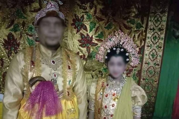 Pernikahan terpaut 39 tahun di Pinrang, Sulawesi Selatan, ternyata mempelai pria merupakan korban pencabulan ayah tirinya.