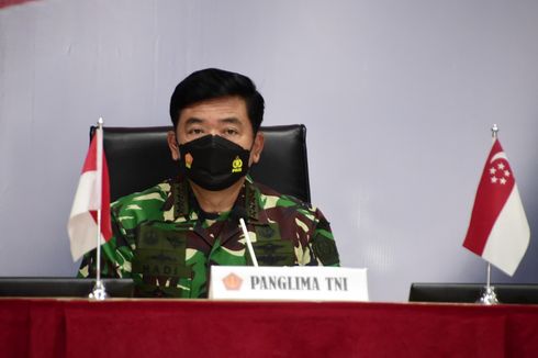 Panglima TNI dan Panglima SAF Gelar Pertemuan Virtual, Bahas Penanganan Pandemi hingga Kontraterorisme
