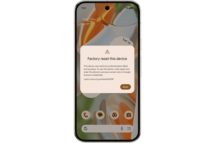Google menambah lapisan keamanan dari fitur Factory Reset Protection (FRP) agar data pribadi tidak mudah dihapus ataupun diakses oleh pihak luar