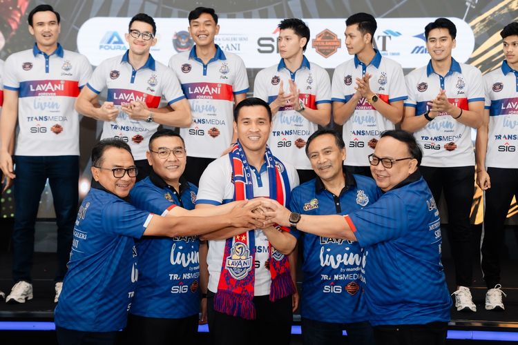 Bank Mandiri menjadi sponsor resmi Jakarta Livin? LavAni Transmedia dan mengumumkan susunan pemain dalam Proliga 2025 dalam acara peluncuran di Jakarta, Jumat (20/12/2024).
