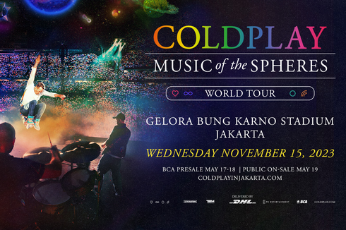 3 Cara Beli Tiket Konser Coldplay di Jakarta Presale via BCA dan Daftar Harganya