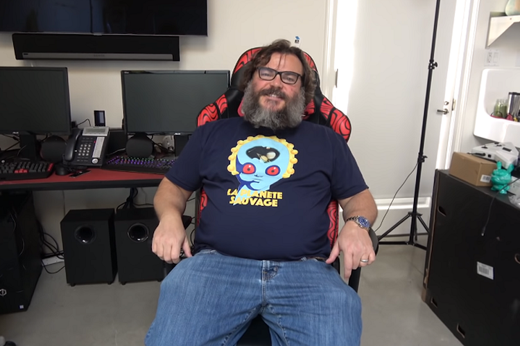 Aktor Jack Black jadi YouTuber gaming