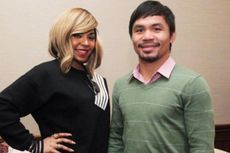 Ashanti Menyanyi untuk Manny Pacquiao