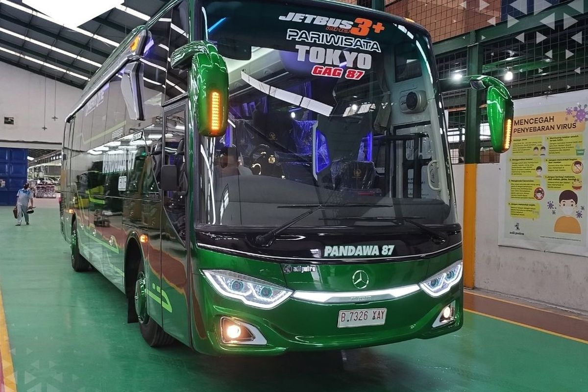 Bus Baru PO Pandawa 87