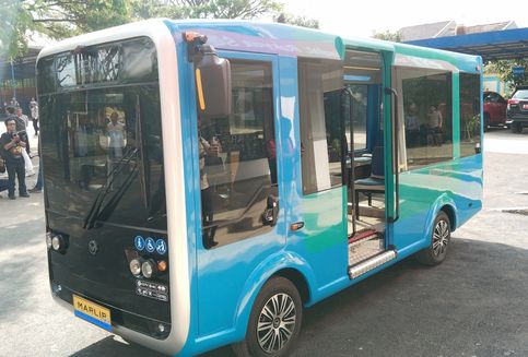 Angkot Listrik Bandung Mulai Lakukan Uji Coba