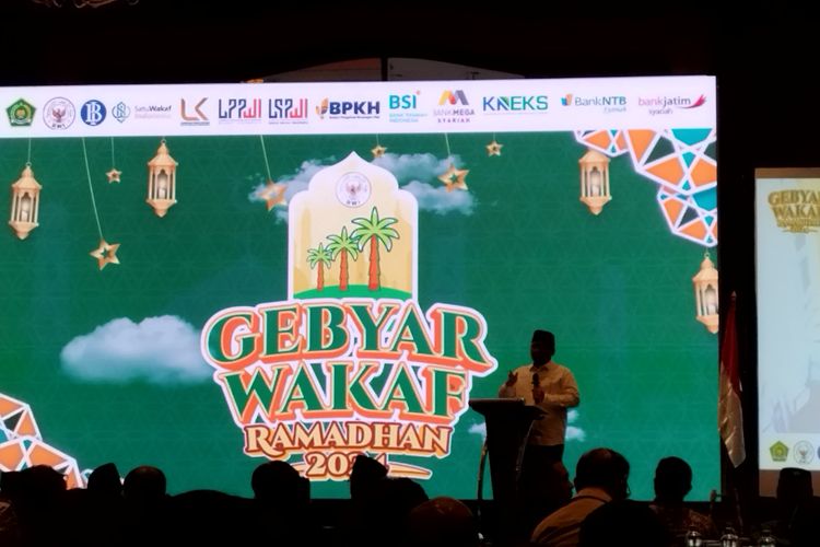 Puncak acara Gebyar Wakaf Ramadhan 2024