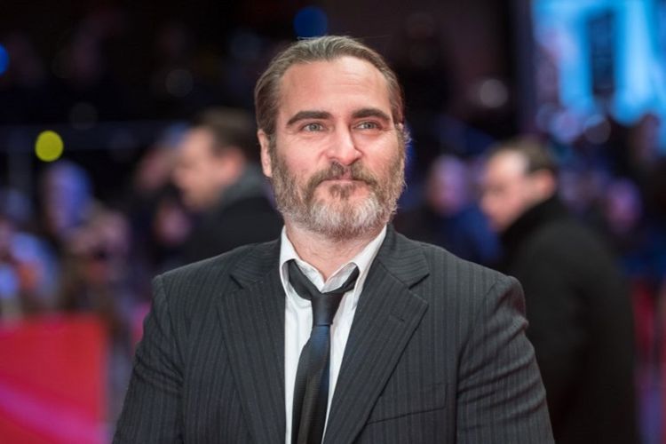 Aktor Joaquin Phoenix berpose di karpet merah pada pemutaran film Dont Worry, He Wont Get Far on Foot di Berlinale ke-68 di Berlin, Jerman, pada 20 Februari 2018. 