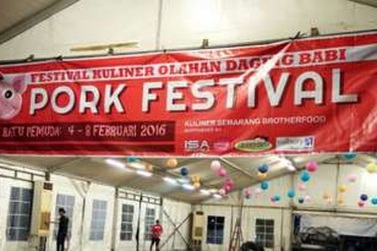 Pork Festival di Semarang dalam rangka menyambut Hari Raya Imlek
