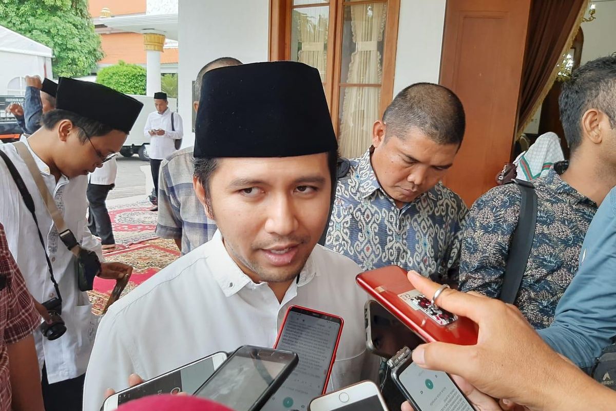 Wakil Gubernur Jawa Timur Emil Dardak dalam sebuah wawancara.
