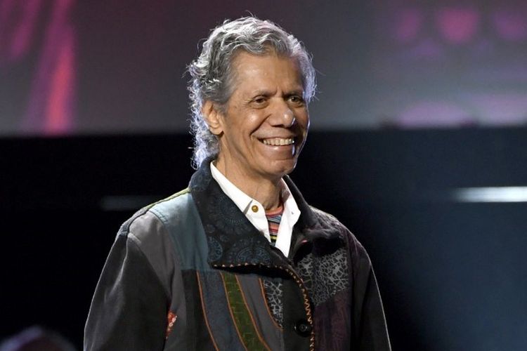 Musisi jazz Chick Corea tampil di panggung Annual GRAMMY Awards Premiere Ceremony ke-62 di Microsoft Theater, Los Angeles, pada 26 Januari 2020.