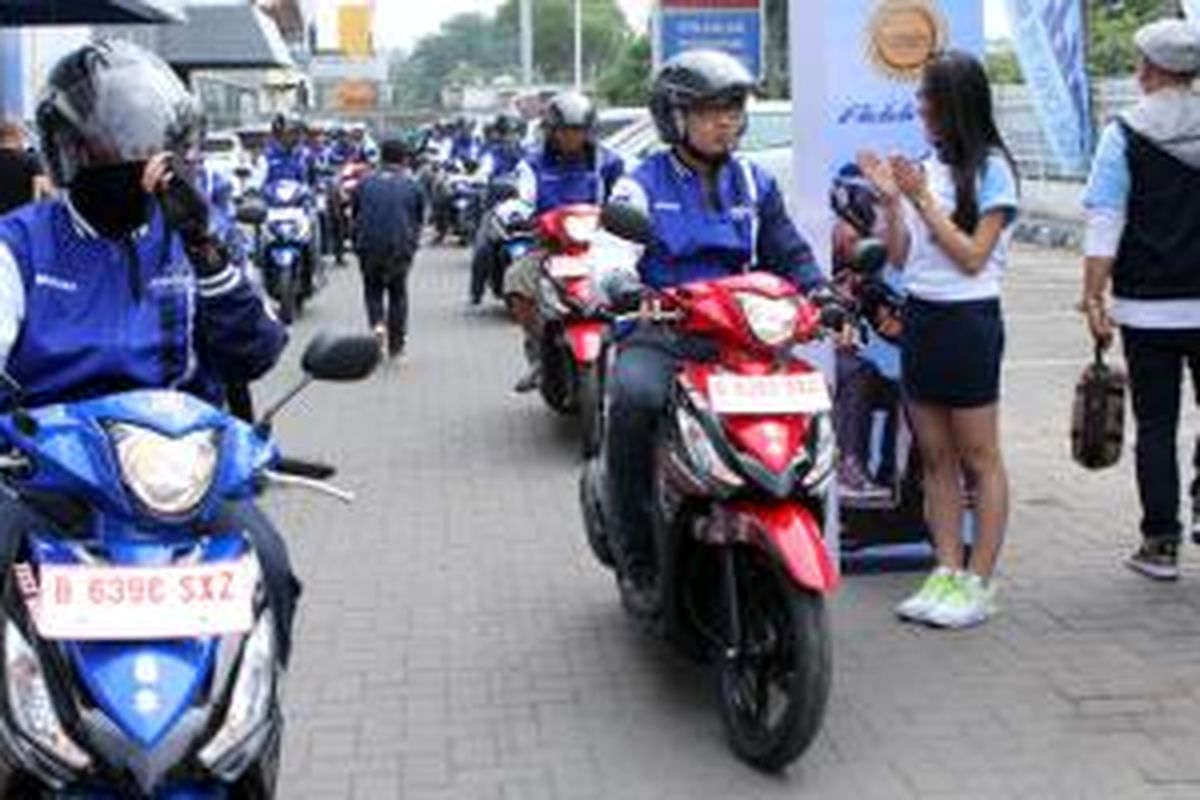 Naik Suzuki Address pertama kali, banyak kejutan.