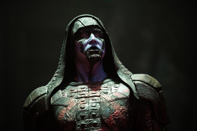 Lee Pace beraksi sebagai Ronan dalam Guardians of the Galaxy (2014)