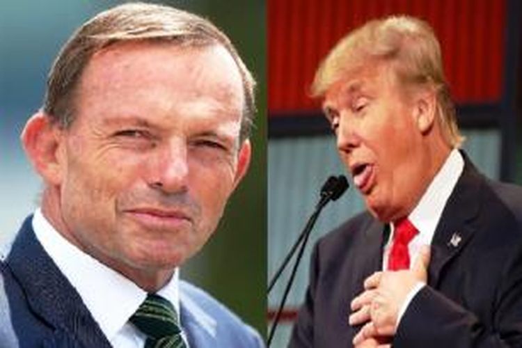 Partai Buruh Australia yang beroposisi menyamakan Tony Abbott dengan Donald Trump.