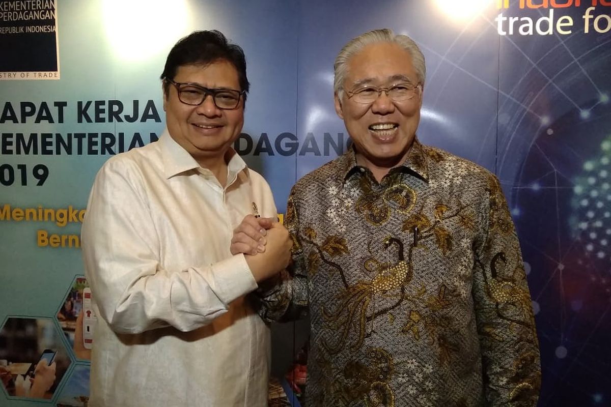 Menteri Perindustrian dan Menteri Perdagangan dalam Rapat Kerja, Rabu (13/3/2019)