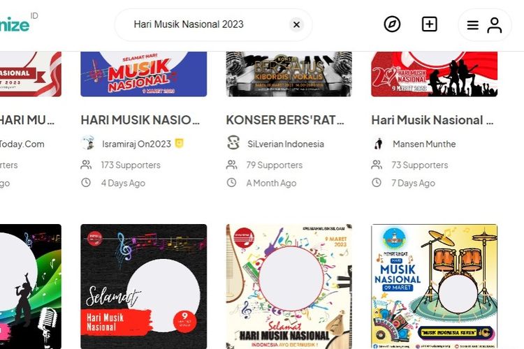 Foto : 15 Link Download Twibbon Dan Sejarah Hari Musik Nasional 2023