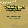 Jadwal Imsak dan Buka Puasa di Kota Magelang Hari Ini, 22 April 2022