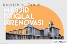 INFOGRAFIK: Renovasi Masjid Istiqlal Setelah 41 Tahun Berdiri