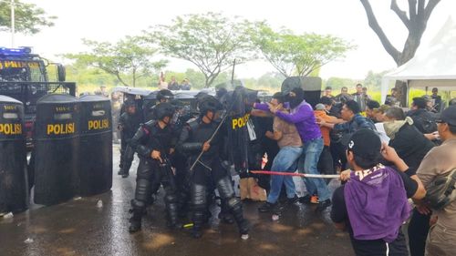 Polres Tangsel Gelar Simulasi Sispamkota untuk Pilkada 2024