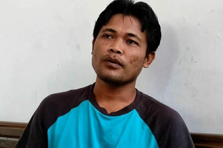 Youtuber Siswanto alias Siboen Nugroho, warga Desa Kasegeran, Kecamatan Cilongok, Kabupaten Banyumas, Jawa Tengah.