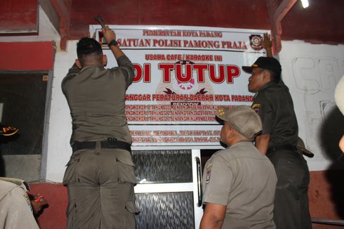 Setelah Digerebek Anggota DPR RI, 11 Tempat Karaoke di Padang Disegel