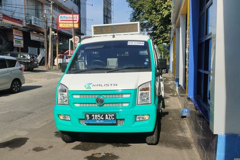 Cara Naik Angkot Listrik Alibo di Bogor, Bayar Nontunai