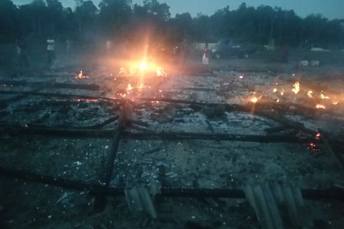 Ponpes Ludes Terbakar, Ustazah Menerobos Kobaran Api demi Menyelamatkan Santri 