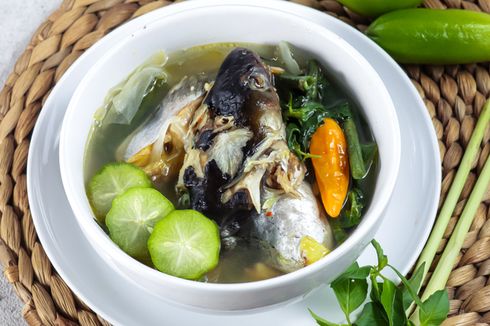 Resep Sayur Asem Kepala Ikan Bakar Khas Kalimantan buat Makan Siang