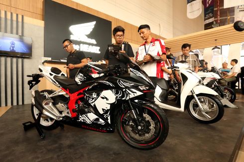 CBR250RR Jadi Bintang Honda Selama Pameran