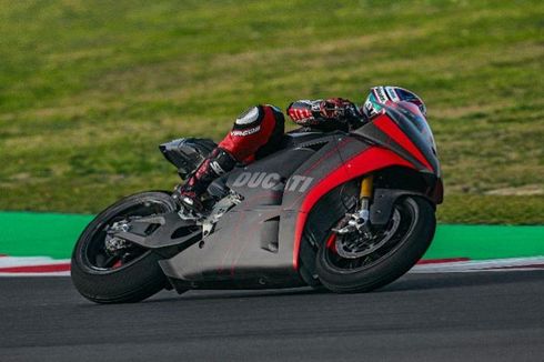 Motor Listrik Ducati Untuk MotoE Mulai Dites di Sirkuit Misano