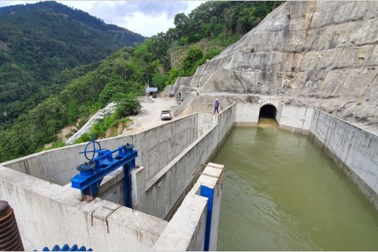 Pembangkit Listrik Tenaga Mini Hidro (PLTMH) di Lau Gunung, Kabupaten Dairi, Sumatera Utara (Sumut).