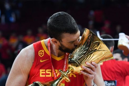 Spanyol Juara Dunia Basket, Marc Gasol Cetak Rekor Langka di NBA