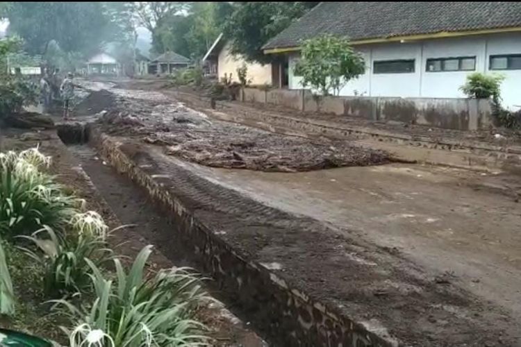 Banjir bandang susulan kembali melanda Kecamatan Ijen Bondowoso pada Jumat (17/2/2023)