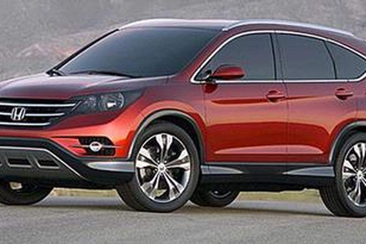 Sosok Honda All-New CR-V yang akan diluncurkan akhhir tahun ini di Amerika Serikat