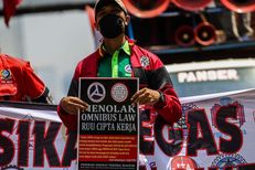 Survei Litbang Kompas: 39,7 Persen Responden Anggap Pengesahan UU Cipta Kerja Tak Mendesak