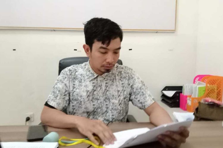 Muhammad Sudarsono, Koordinator Divisi Penanganan Perkara, Data dan Informasi, Bawaslu Kabupaten Tuban, Jawa Timur, saat di wawancarai Kompas.com, Selasa (20/2/2024).
