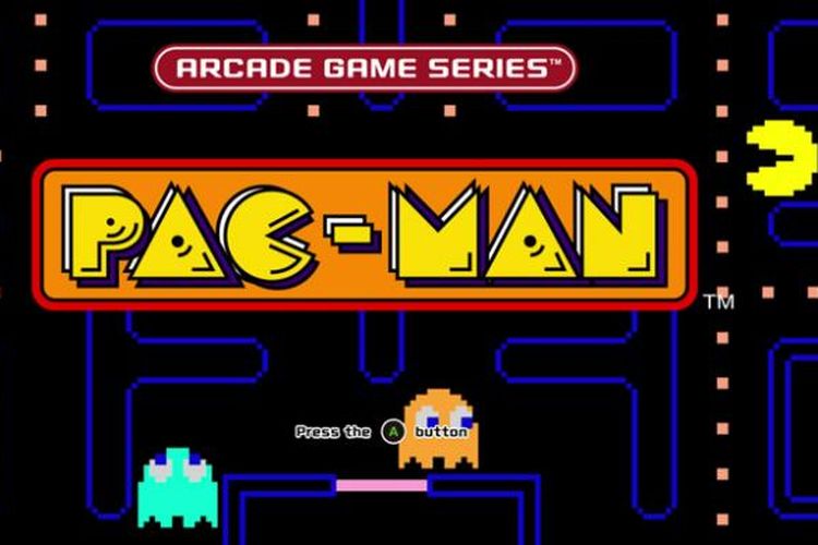 Game arcade Pac Man.