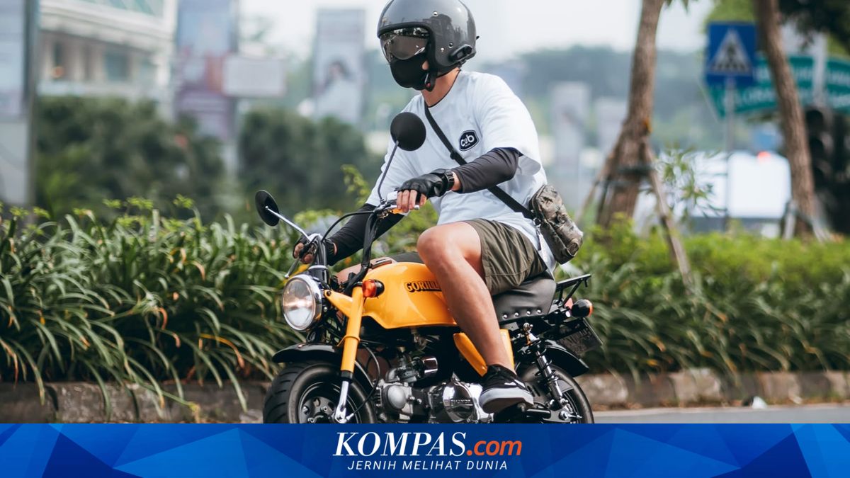 Ngefans Lama, Pria Ini Rakit Honda Gorilla Dari Nol Sampai Printilan
