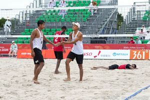 Kalah dari Qatar, Bintang/Sofyan Sumbang Perak Voli Pantai Asian Games 2026