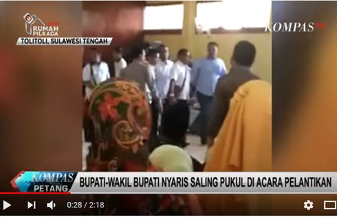 Ngamuk Saat Pelantikan, Bupati Tolitoli Laporkan Wakilnya ke Polisi