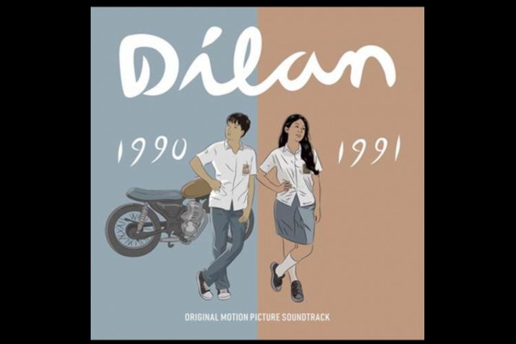 Sampul Album original soundtrack film Dilan 1991