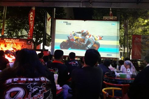 Nonton Bareng MotoGP Bersama Komunitas Motor Honda