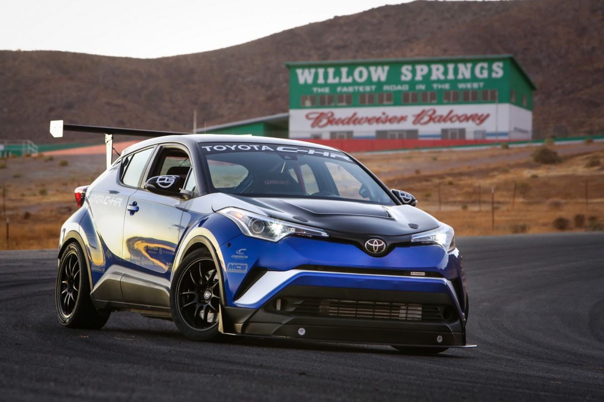 Toyota C-HR R-Tuned betenaga kuda.