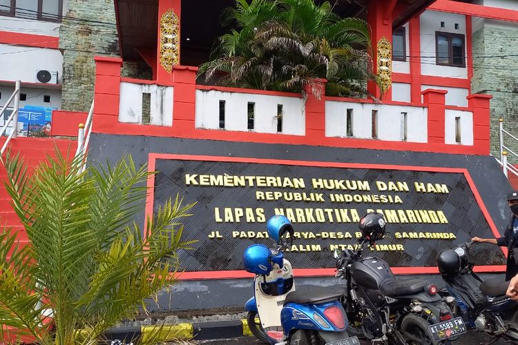 Lapas Narkotika, Samarinda, Kaltim, Kamis (20/1/2022).