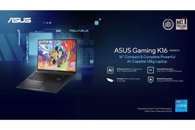 ASUS Gaming K16.