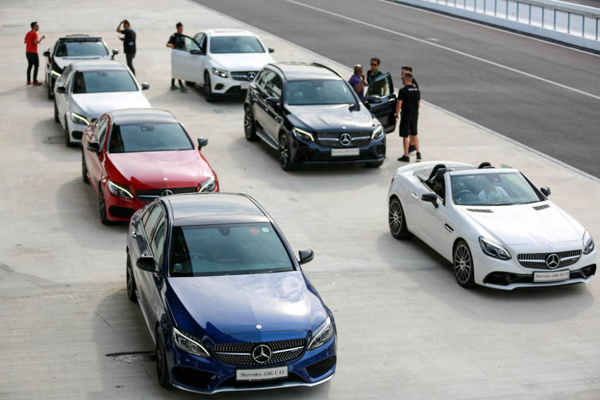 Mercedes-Benz Driving Experience dengan deretan produk AMG 43