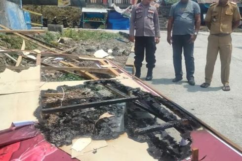 Polisi Bakar Baliho Ganjar Pranowo Diperiksa Propam dan Penyidik Reskrim Polres Buton Tengah
