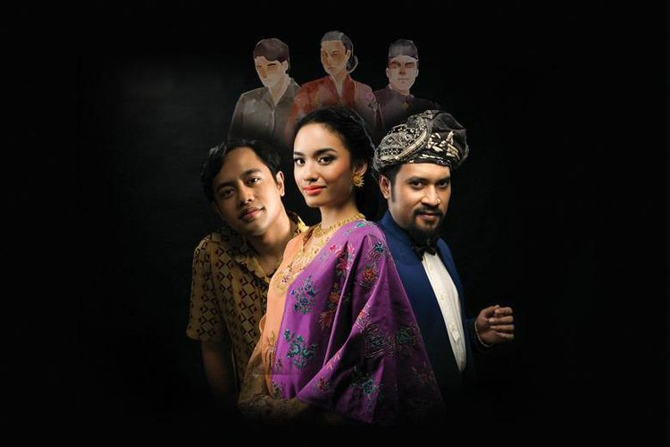 Para pemeran utama dalam serial musikal Nurbaya