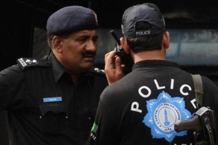 Ilustrasi polisi Pakistan.